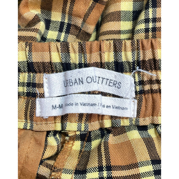 Urban Outfitters Sz M Colette Pull-On Pants 31"In Straight Leg Plaid Preppy Geek - Picture 7 of 9